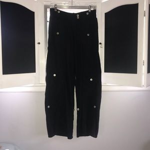 Black wide leg  pants